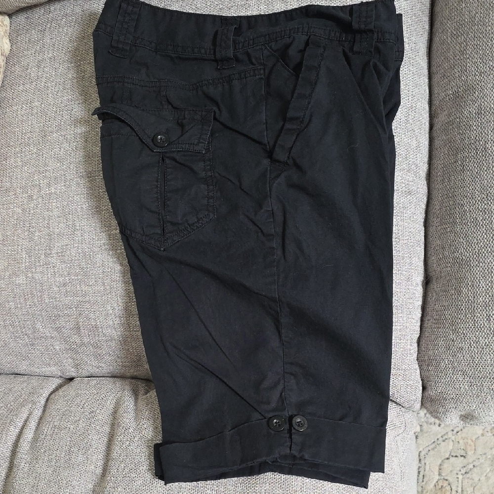 Calvin Klein Jeans Black Women's Bermudas
